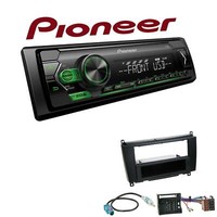Pioneer Autoradio Android USB Einbauset FüR Mercedes-Benz CLK Facelift 2004-2010