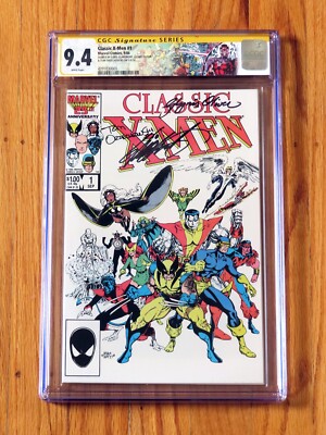 CLASSIC X-MEN #1 CGC SS 9.4 Signature Series signed Claremont