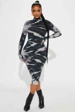 Arianna Ribbed Midi Dress