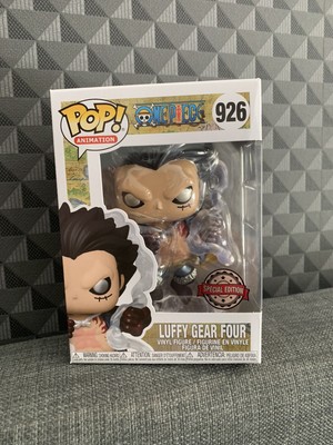Funko Pop Animation One Piece Luffy Gear Four Metallic Exclusive Ebay