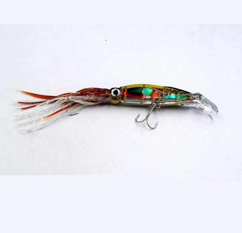 6 Stück Octopus Squid Jig Angelköder Trolling Big Game Salzwasserköder Köder - Picture 4 of 7