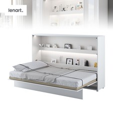 Schrankbett 120 x 200 Horizontal LENART BED CONCEPT Wandklappbett Bett BC-05
