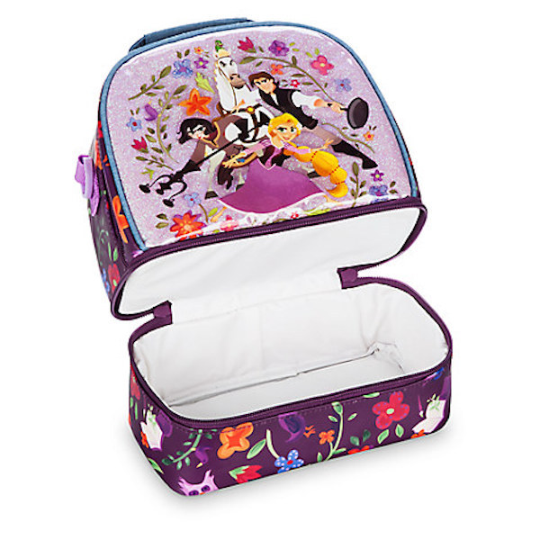 NWT Disney Store Rapunzel Lunch Box Tote Bag School Tangled the series