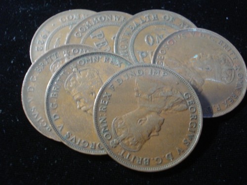 🔥🔥🔥 Australian Predecimal KGV 1922 Penny Gift Ideal X 1 Coin 🔥🔥🔥 - Picture 3 of 3