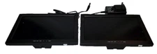 Lot of 2 10" LCD display with 1x AC POWER ADAPTER HDMI NO STAND NO CABLES