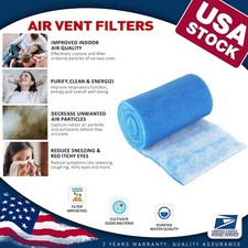 12"x12' Bule  White Bonded Aquarium Media Pad, Cut To Fit Any aquarium Filter