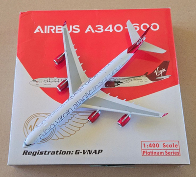 1:400 Airbus A340-600 Virgin Atlantic Airways A Big Thank You G