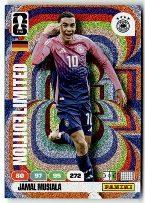 Panini FIFA World Cup Adrenalyn 2026 No. Jamal Musiala Limited Edition - Bild 1 von 2