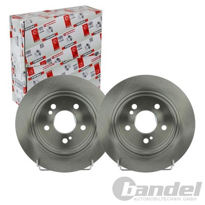 2x FERODO 278mm BREMSSCHEIBEN VOLL HINTEN passend für CHRYSLER CROSSFIRE MERCEDE
