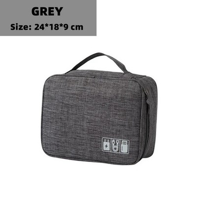 Travel Cable Organizer Bag Electronic Accessories USB Drive Storage Bag Charger