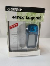 Garmin eTrex Legend GPS Handheld Personal Navigator WAAS Blue w/ Batteries New
