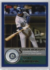 2003 Topps Season Highlights Mike Cameron #332 0b3