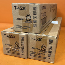 New Lot of 3 Genuine OEM Toshiba T-4530 Laser Toner Cartridge Black eStudio 205L