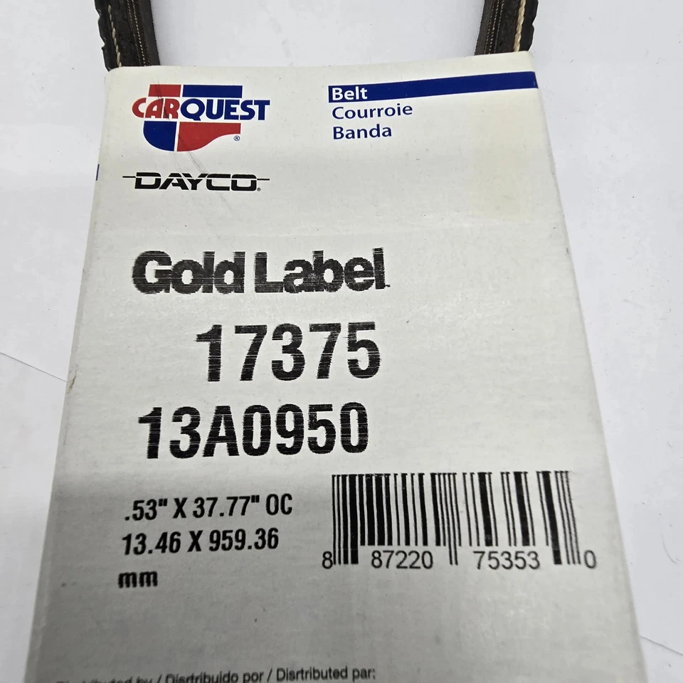 Dayco Top Cog 17375 V-Belt Foto 3 de 3