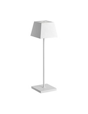 ROSSINI SIE001B - LAMPADA DA TAVOLO PORTATILE BIANCA LED 2,2 SIESTA