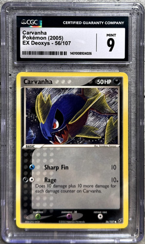 Carvanha graded CGC 9 for sale on eBay