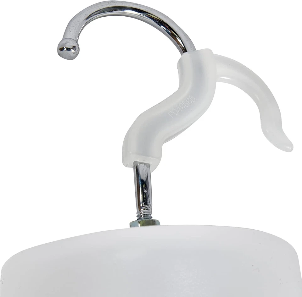 Male Molded Shatterproof Frosted Hanging Shirt Form with Hook - Fits Men'S Sizes - Image 2 of 4