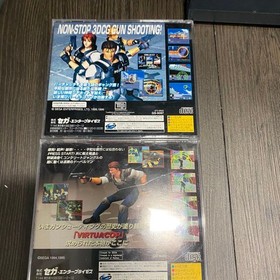 Virtua Cop 1 2 Virtua Gun Sega Saturn Japan ra