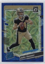 2023 Panini Donruss Optic Rated Rookie Blue Scope Prizm Jake Haener #277 0ud4