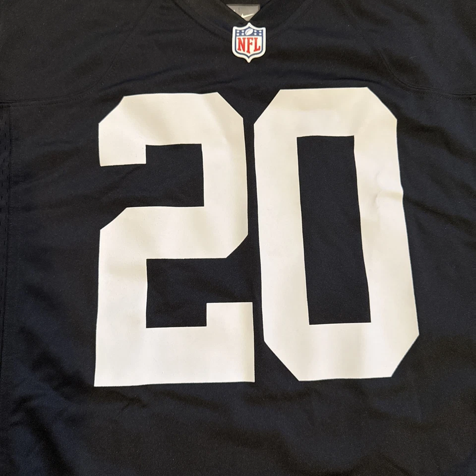 Camiseta deportiva de los Oakland Raiders Nike NFL On Field Darren McFadden #20 talla 2XL XXL Foto 4 de 4
