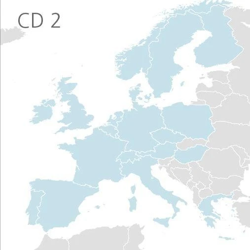 Blaupunkt Tele Atlas TomTom Benelux TravelPilot E EX 2020 2 CD Major Roads of Eu - Bild 4 von 4