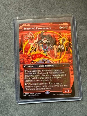 Seasoned Pyromancer Borderless Pro Tour Promo Non Foil MTG