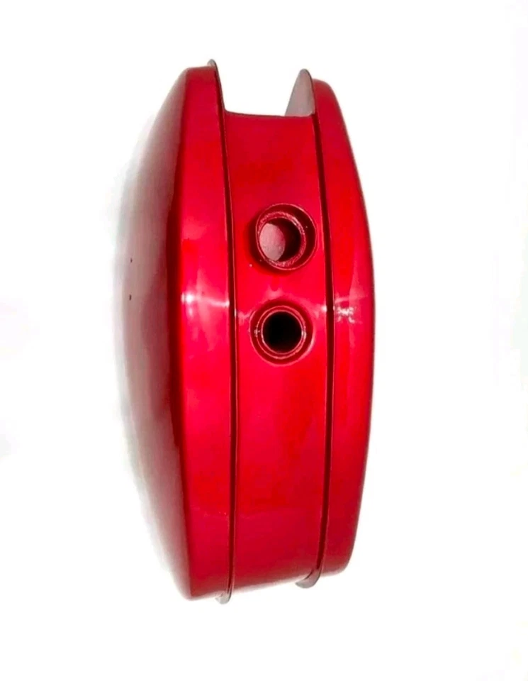 ADECUADO PARA BSA A65 Thunderbolt Lightning tanque de gasolina pintado cereza 1970 Foto 2 de 4