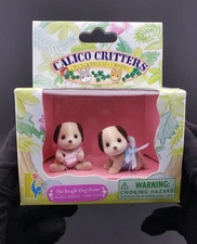Calico Critters Sylvanian Families Baby Twins Beagle Dog Puppy Babies 