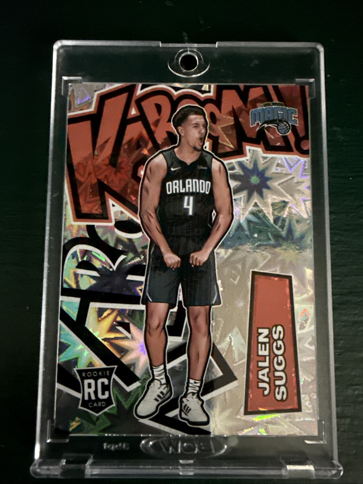 2021-22 Panini Crown Royale - Kaboom! Jalen Suggs #24 (RC)