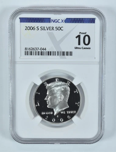 2006-S Kennedy Half Dollar Silver Proof 10 UCAM NGC X NGCX *6356