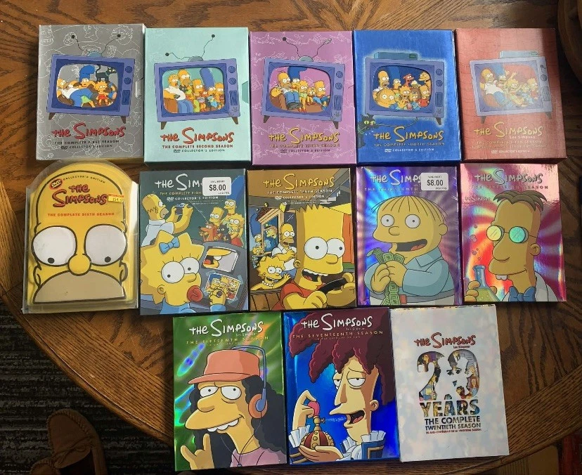 The Simpsons 1 Season DVDs & Blu-ray Discs for sale | eBay