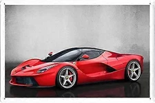 e Car Vehicle Metal Poster Plate Tin Sign by Jake Box (8"x12" inches) A-CAR05897