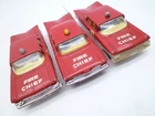 VINTAGE CORGI TOYS 439 CHEVROLET IMPALA FIRE CHIEF CAR x3 1963-65