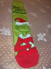 Grinch Socks Men Crew- Size 10-13- 5 Pairs