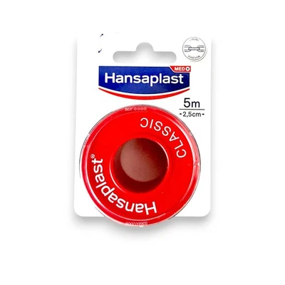 Hansaplast Heftpflaster Classic 5m x 2,5cm braun Erste Hilfe Verbandsmaterial - Bild 1 von 4