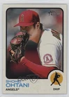 2022 Topps Heritage SP Image Variation Shohei Ohtani #150
