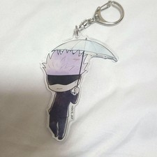 Jujutsu Kaisen Acrylic Keychain Satoru Gojo Umbrella Used