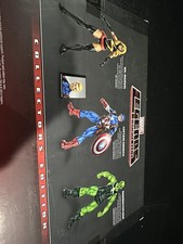 Marvel Legends Infinite Series 6  Ms. Marvel Captain America Radioactive Man NIP
