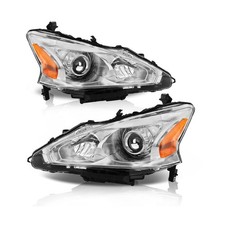 ALZIRIA Headlight Assembly Compatible With 2013-2015 13-15 Nissan Altima 2013...
