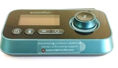 SOOMFON 2-in-1 Bluetooth Transmitter and Receiver Optical, RCA, Aux LCD Display 