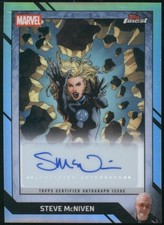 '26 Topps Finest Marvel Fantastic 4 | Invisible Woman #CB-SM Steve McNiven Auto
