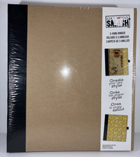 K Company SMASH 3-Ring Binder 8.5x11 Scrapbook Planner Journal New