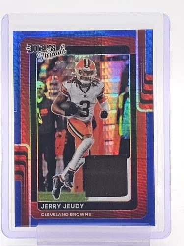 2025 Donruss Optic Jerry Jeudy Blue Hyper (RAW)