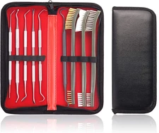 Gun Cleaning Brushes Picks Kit Set Brass Copper Steel Nylon Stainless Steel Ploy