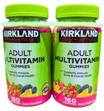Kirkland Signature Adult Multivitamin Gummies 2x160 Count EXP 12/2026