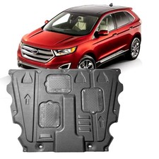 Front Engine Mud Flaps for Edge 2015-2022 Under Engine Cover Black