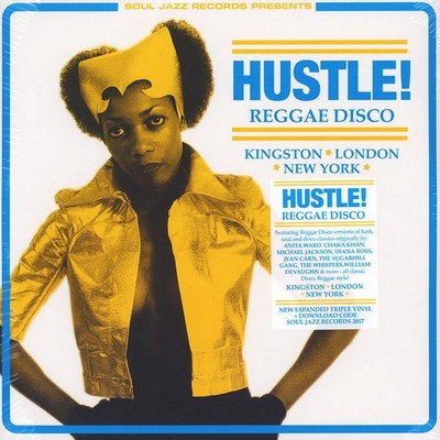 V.A. - Hustle! Reggae Disco - Kingston, Londo (Vinyl 3LP - 2017 - UK - Original)