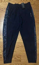 NWT! Mens Porsche Design x PUMA Casual Trousers Joggers Navy Blue Large $220