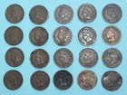 Indian Head Cent Lot of 20 coins, readable dates