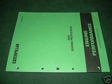 CATERPILLAR CAT MARINE PERFORMANCE TRUCK MANUAL ENGINE 